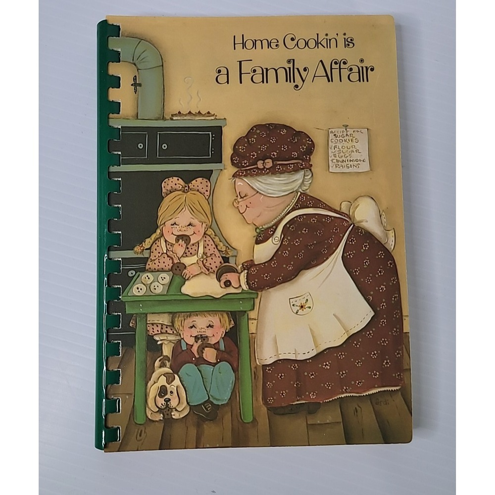 Home Cookin'is A Family Affair A Book‎ Of Recipes 90's Twin Falls Church Idaho